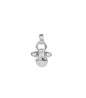 Silver pendant pacifier