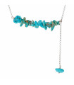 Giorno Turquoise Silver Necklace