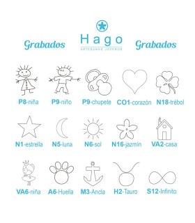 Pulsera profesoras personalizadas con nombres | Hago