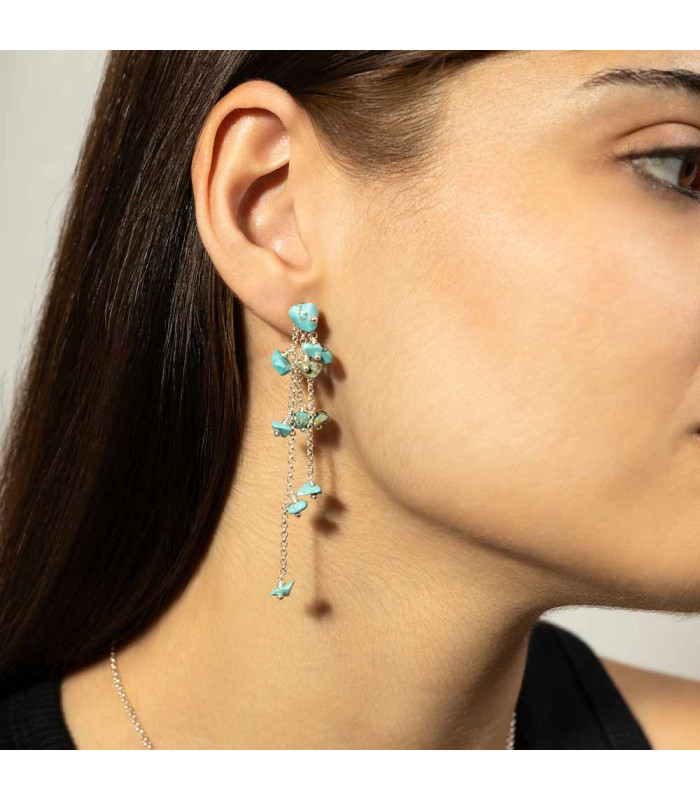 Long earrings for party