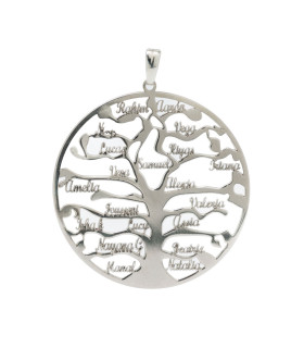 Tree of life pendant with 20 names.