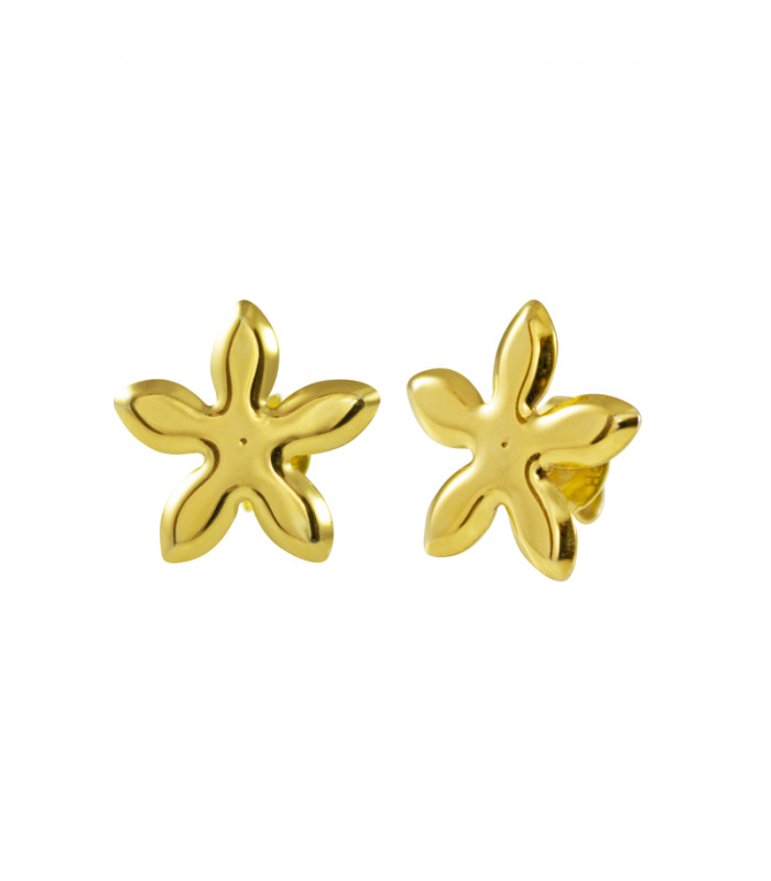 Jasmine gold bath earring