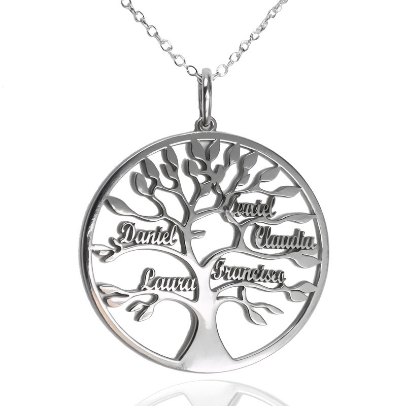 Family tree pendant