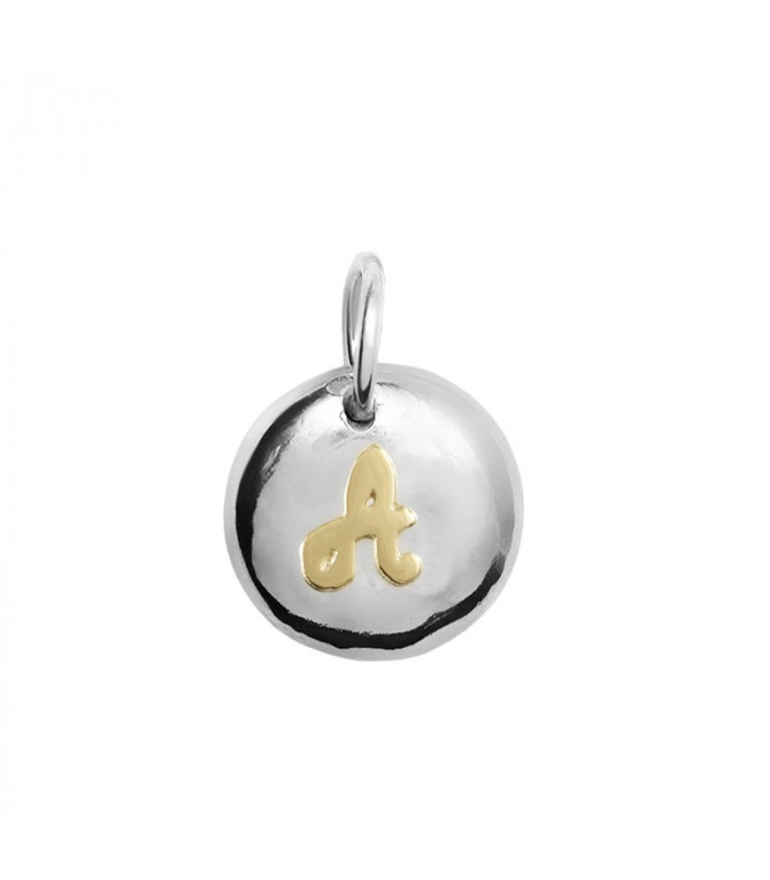 Personalized pendant with gold initial. Gold initial pendants